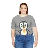 Adult-Size Makaio The Penguin Tee - Leigha Marina Cartoon Design