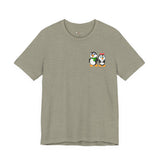 Mommy & Daddy Penguins Small Chest Print Tee