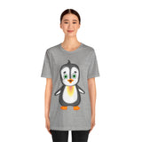 Adult-Size Makaio The Penguin Tee - Leigha Marina Cartoon Design