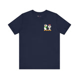 Mommy & Daddy Penguins Small Chest Print Tee