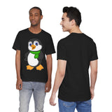 Adult-Size Daddy Penguin Tee - Leigha Marina Cartoon Design