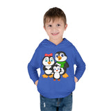 Mommy, Daddy, and Bebo Penguins Toddler Hoodie
