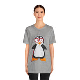 Adult-Size Grandma Penguin Tee - Leigha Marina Cartoon Design