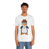 Adult-Size Grandpa Penguin Tee - Leigha Marina Cartoon Design