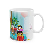 Sleep Over Ceramic Mug