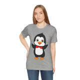 Adult-Size Okee The Penguin Tee - Leigha Marina Cartoon Design
