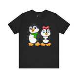 Mommy and Daddy Penguins T-Shirt