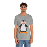 Adult-Size Grandma Penguin Tee - Leigha Marina Cartoon Design