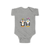 Baby-Size Nora & Mia Penguins Onesie