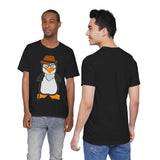 Adult-Size Grandpa Penguin Tee - Leigha Marina Cartoon Design