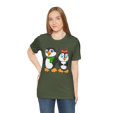 Mommy and Daddy Penguins T-Shirt