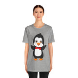Adult-Size Okee The Penguin Tee - Leigha Marina Cartoon Design