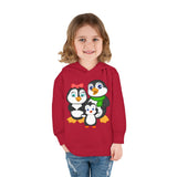 Mommy, Daddy, and Bebo Penguins Toddler Hoodie