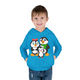 Mommy, Daddy, and Bebo Penguins Toddler Hoodie