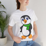 Adult-Size Daddy Penguin Tee - Leigha Marina Cartoon Design