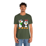 Mommy and Daddy Penguins T-Shirt