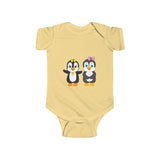 Baby-Size Nora & Mia Penguins Onesie