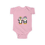 Baby-Size Nora & Mia Penguins Onesie