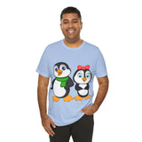 Adult-Size Tee - Leigha Marina's Mommy & Daddy Penguins