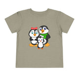Mommy, Daddy, and Bebo Penguins Toddler Tee