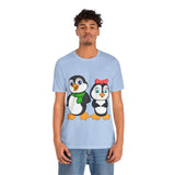 Adult-Size Tee - Leigha Marina's Mommy & Daddy Penguins