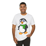 Adult-Size Daddy Penguin Tee - Leigha Marina Cartoon Design