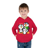 Mommy, Daddy, and Bebo Penguins Toddler Hoodie