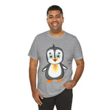Adult-Size Makaio The Penguin Tee - Leigha Marina Cartoon Design