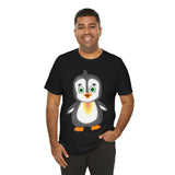 Adult-Size Makaio The Penguin Tee - Leigha Marina Cartoon Design