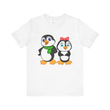Mommy and Daddy Penguins T-Shirt