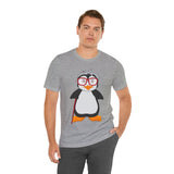 Adult-Size Grandma Penguin Tee - Leigha Marina Cartoon Design