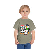 Mommy, Daddy, and Bebo Penguins Toddler Tee