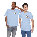 Mommy & Daddy Penguins Small Chest Print Tee