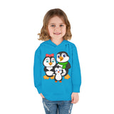 Mommy, Daddy, and Bebo Penguins Toddler Hoodie