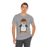 Adult-Size Grandpa Penguin Tee - Leigha Marina Cartoon Design