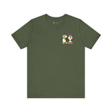 Mommy & Daddy Penguins Small Chest Print Tee