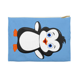 Accessory Pouch - Bebo The Penguin - Light Blue