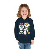 Mommy, Daddy, and Bebo Penguins Toddler Hoodie