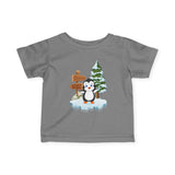 Bebo the Penguin Nursery Rhymes Sign Infant Tee