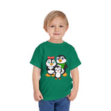 Mommy, Daddy, and Bebo Penguins Toddler Tee
