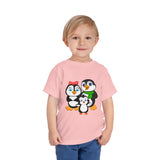 Mommy, Daddy, and Bebo Penguins Toddler Tee