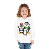 Mommy, Daddy, and Bebo Penguins Toddler Hoodie