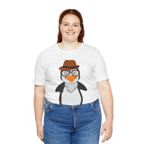 Adult-Size Grandpa Penguin Tee - Leigha Marina Cartoon Design