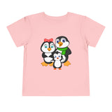 Mommy, Daddy, and Bebo Penguins Toddler Tee