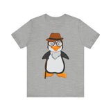 Adult-Size Grandpa Penguin Tee - Leigha Marina Cartoon Design