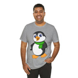 Adult-Size Daddy Penguin Tee - Leigha Marina Cartoon Design