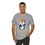 Mrs. Glacier Teacher Penguin T-Shirt