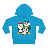 Mommy, Daddy, and Bebo Penguins Toddler Hoodie