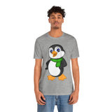 Adult-Size Daddy Penguin Tee - Leigha Marina Cartoon Design