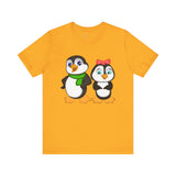 Mommy and Daddy Penguins T-Shirt